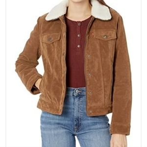 Levi's Women's Classic Sherpa Lined Trucker Jacket xl